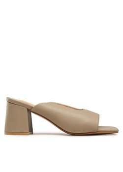 Vero Moda Klapki Stria 10287032 Brązowy ze sklepu MODIVO w kategorii Klapki damskie - zdjęcie 181175950