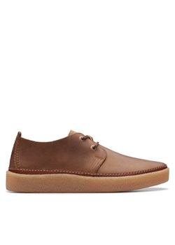 Clarks Półbuty Clarkwood Low 26176866 Brązowy ze sklepu MODIVO w kategorii Półbuty męskie - zdjęcie 181175954