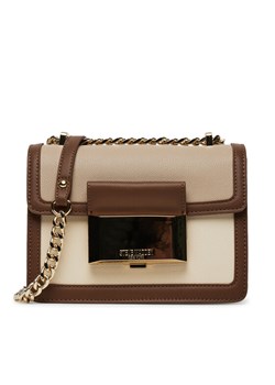Steve Madden Torebka Bportia SM13001512 Beżowy - id: 0000305080110 - marki Steve Madden - 181175960 Steve Madden Torebka Bportia SM13001512 Beżowy ze sklepu MODIVO w kategorii Listonoszki - zdjęcie 181175960