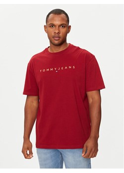 Tommy Jeans T-Shirt DM0DM19694 Czerwony Regular Fit - id: 0000304103803 - marki Tommy Jeans - 181176070 Tommy Jeans T-Shirt DM0DM19694 Czerwony Regular Fit ze sklepu MODIVO w kategorii T-shirty męskie - zdjęcie 181176070