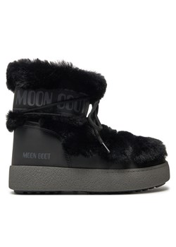 Moon Boot Śniegowce Ltrack Tube Faux-Fur 80D2450130 Czarny ze sklepu MODIVO w kategorii Śniegowce damskie - zdjęcie 181176101