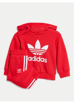 adidas Dres adicolor IX5163 Czerwony Regular Fit ze sklepu MODIVO w kategorii Komplety niemowlęce - zdjęcie 181176184