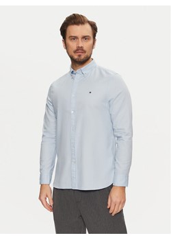 Tommy Hilfiger Koszula Flex Dobby MW0MW37578 Błękitny Slim Fit - id: 0000304409882 - marki Tommy Hilfiger - 181176213 Tommy Hilfiger Koszula Flex Dobby MW0MW37578 Błękitny Slim Fit ze sklepu MODIVO w kategorii Koszule męskie - zdjęcie 181176213
