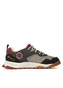 Timberland Sneakersy Lincoln Peak Low GTXTB0A5PT31101 Szary ze sklepu MODIVO w kategorii Buty trekkingowe damskie - zdjęcie 181176344