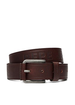 Pepe Jeans Pasek Męski Dayton PM021027 Brązowy ze sklepu MODIVO w kategorii Paski męskie - zdjęcie 181176394