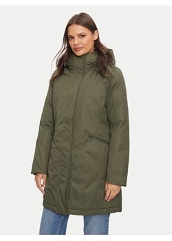 Tommy Hilfiger Parka WW0WW43121 Khaki Regular Fit ze sklepu MODIVO w kategorii Parki damskie - zdjęcie 181176463