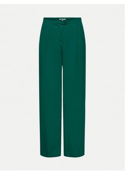 ONLY Spodnie materiałowe Leila 15338347 Zielony Wide Leg ze sklepu MODIVO w kategorii Spodnie damskie - zdjęcie 181176471