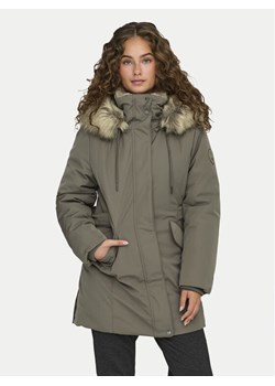 ONLY Parka New Priska 15300627 Szary Regular Fit ze sklepu MODIVO w kategorii Parki damskie - zdjęcie 181176503