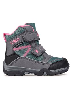 CMP Śniegowce Kids Pyry Snow Boot Wp 38Q4514 Szary ze sklepu MODIVO w kategorii Buty zimowe dziecięce - zdjęcie 181176523