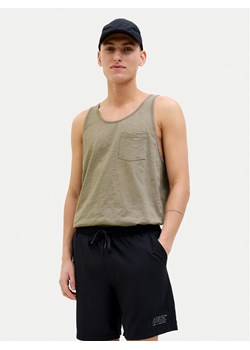 Jack&Jones Tank top Varenna 12273165 Beżowy Regular Fit ze sklepu MODIVO w kategorii T-shirty męskie - zdjęcie 181176551