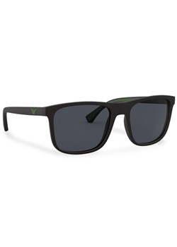 Emporio Armani Okulary przeciwsłoneczne 0EA4129 504287 Czarny ze sklepu MODIVO w kategorii Okulary przeciwsłoneczne męskie - zdjęcie 181176553