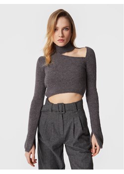 Edited Sweter Vaike EDT6416001000002 Szary Regular Fit ze sklepu MODIVO w kategorii Swetry damskie - zdjęcie 181176641