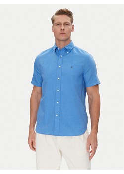 Tommy Hilfiger Koszula MW0MW40703 Niebieski Regular Fit ze sklepu MODIVO w kategorii Koszule męskie - zdjęcie 181176654