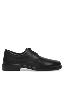 Rieker Półbuty B0800-00 Czarny ze sklepu MODIVO w kategorii Buty eleganckie męskie - zdjęcie 181176713