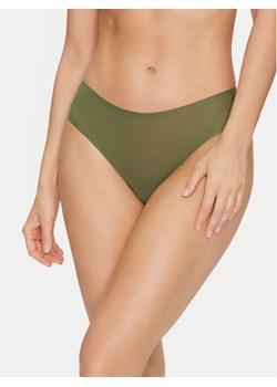 Chantelle Figi brazylijskie Soft Stretch C10630 Zielony ze sklepu MODIVO w kategorii Majtki damskie - zdjęcie 181177104