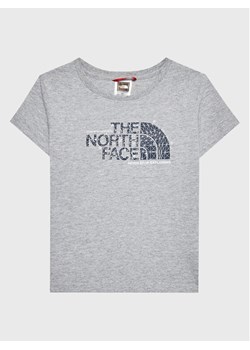 The North Face T-Shirt Graphic NF0A7X5B Szary Regular Fit ze sklepu MODIVO w kategorii T-shirty chłopięce - zdjęcie 181177254