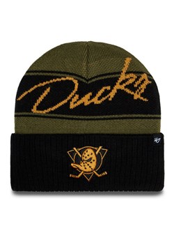 47 Brand Czapka NHL Anaheim Ducks Italic '47 H-ITALC25ACE-SW Brązowy ze sklepu MODIVO w kategorii Czapki zimowe damskie - zdjęcie 181177271