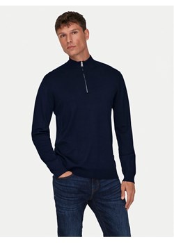 Only & Sons Sweter Wyler 22021264 Granatowy Regular Fit ze sklepu MODIVO w kategorii Swetry męskie - zdjęcie 181177294