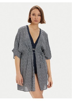 Tommy Hilfiger Pareo UW0UW05364 Granatowy Relaxed Fit ze sklepu MODIVO w kategorii Odzież plażowa - zdjęcie 181177423