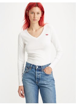 Levi's® T-Shirt Baby Tee A48910001 Biały Slim Fit ze sklepu MODIVO w kategorii Bluzki damskie - zdjęcie 181177522