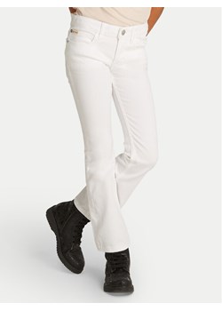 Calvin Klein Jeans Jeansy IG0IG02840 Biały Flare Fit ze sklepu MODIVO w kategorii Spodnie dziewczęce - zdjęcie 181177564