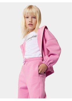 Karl Lagerfeld Kids Bluza Z30097 D Różowy Regular Fit ze sklepu MODIVO w kategorii Bluzy dziewczęce - zdjęcie 181177680