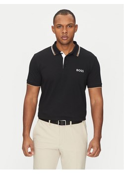 BOSS Polo Paddy Pro 50469102 Czarny Regular Fit ze sklepu MODIVO w kategorii T-shirty męskie - zdjęcie 181177740