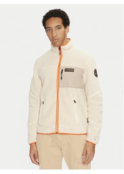 Napapijri Polar Yupik NP0A4GNT Beżowy Regular Fit ze sklepu MODIVO w kategorii Bluzy męskie - zdjęcie 181177842