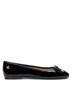 LAUREN RALPH LAUREN Baleriny 802956765001 Czarny ze sklepu MODIVO w kategorii Balerinki - zdjęcie 181177872