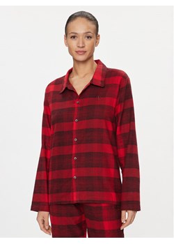 Calvin Klein Underwear Koszulka piżamowa 000QS7034E Czerwony Relaxed Fit ze sklepu MODIVO w kategorii Piżamy damskie - zdjęcie 181177922