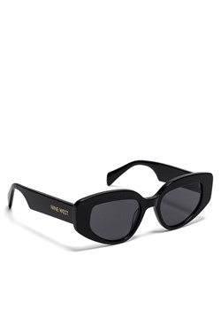 Nine West Okulary przeciwsłoneczne NW 6628S Czarny ze sklepu MODIVO w kategorii Okulary przeciwsłoneczne damskie - zdjęcie 181177993
