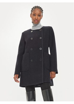 MICHAEL Michael Kors Płaszcz wełniany 77B6754M12 Czarny Slim Fit ze sklepu MODIVO w kategorii Płaszcze damskie - zdjęcie 181177994