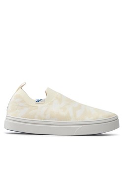 Reebok Tenisówki Onlux Slip On GZ6384 Beżowy ze sklepu MODIVO w kategorii Trampki damskie - zdjęcie 181178012
