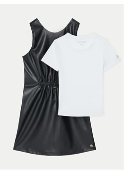 Guess Sukienka elegancka J5RK34 K8GF0 Czarny Regular Fit ze sklepu MODIVO w kategorii Sukienki dziewczęce - zdjęcie 181178062