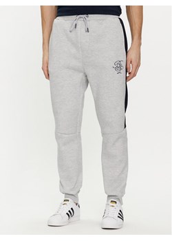 Brave Soul Spodnie dresowe MJS-516ALSTON Szary Straight Fit ze sklepu MODIVO w kategorii Spodnie męskie - zdjęcie 181178063