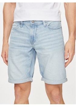 Guess Szorty jeansowe Sonny M4GD01 D5AZ2 Niebieski Slim Fit ze sklepu MODIVO w kategorii Spodenki męskie - zdjęcie 181178323