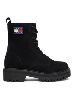 Tommy Jeans Botki Urban EN0EN02630 Czarny ze sklepu MODIVO w kategorii Botki - zdjęcie 181178340