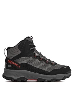 Merrell Trekkingi Spee Strike Mid Wp J066877 Szary ze sklepu MODIVO w kategorii Buty trekkingowe męskie - zdjęcie 181178600