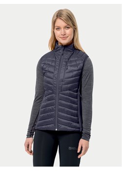 Jack Wolfskin Bezrękawnik Routeburn Pro Ins Vest 1207202 Szary Slim Fit ze sklepu MODIVO w kategorii Kamizelki damskie - zdjęcie 181178824
