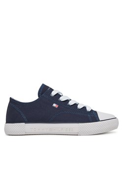 Tommy Hilfiger Trampki T3X9-33846-0890 M Niebieski ze sklepu MODIVO w kategorii Trampki dziecięce - zdjęcie 181178891