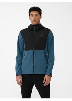 4F Kurtka softshell 4FAW23TSOFM155 Niebieski Regular Fit ze sklepu MODIVO w kategorii Kurtki męskie - zdjęcie 181178912