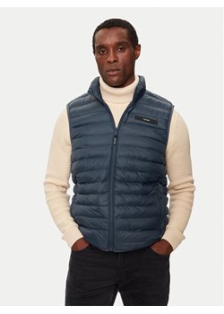 Calvin Klein Kamizelka K10K113470 Granatowy Regular Fit ze sklepu MODIVO w kategorii Kamizelki męskie - zdjęcie 181178940