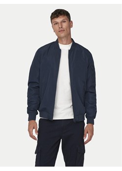 Only & Sons Kurtka bomber Joshua 22023287 Granatowy Regular Fit ze sklepu MODIVO w kategorii Kurtki męskie - zdjęcie 181178974
