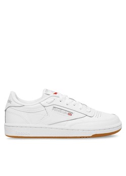 Reebok Sneakersy Club C 85 100000016 Biały ze sklepu MODIVO w kategorii Buty sportowe damskie - zdjęcie 181179070