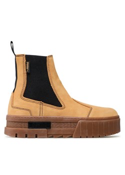 Puma Sztyblety Mayze Chelsea Suede Wn's 382829 04 Żółty - id: 0000209288957 - marki Puma - 181179102 Puma Sztyblety Mayze Chelsea Suede Wn's 382829 04 Żółty ze sklepu MODIVO w kategorii Botki - zdjęcie 181179102
