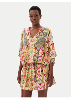 LOLA CASADEMUNT Sukienka letnia LS2516049 Kolorowy Regular Fit ze sklepu MODIVO w kategorii Sukienki - zdjęcie 181179222
