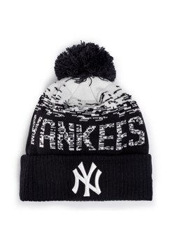 New Era Czapka Mlb Sport Knit Neyy 80536115 Granatowy ze sklepu MODIVO w kategorii Czapki zimowe damskie - zdjęcie 181179251
