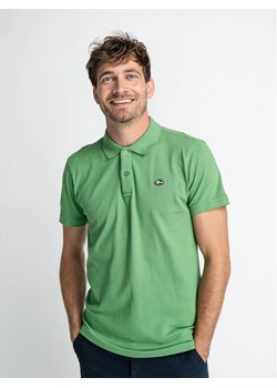 Petrol Industries Polo M-1030-POL945 Zielony Regular Fit ze sklepu MODIVO w kategorii T-shirty męskie - zdjęcie 181179273