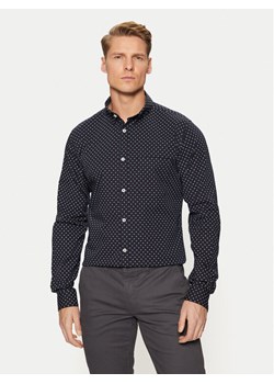 s.Oliver Koszula 2149815 Granatowy Slim Fit ze sklepu MODIVO w kategorii Koszule męskie - zdjęcie 181179300