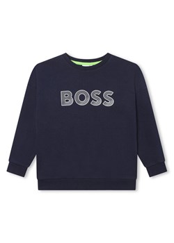 Boss Bluza J25O41 D Granatowy Regular Fit ze sklepu MODIVO w kategorii Bluzy chłopięce - zdjęcie 181179340